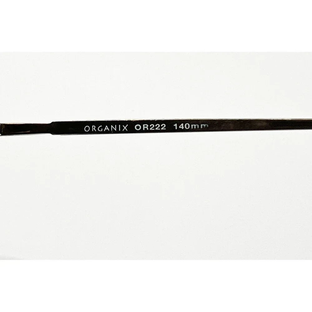 Organix Eyeglasses Frames Unisex Brown Oval OR222 564 48-20-140mm